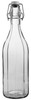 Arcoroc Bottle & Lid Combo With Swing Cap 25.25 OZ 3.25X11.25 IN Glass Clear Round Dishwasher Safe 6/Case