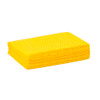 TaskBrand® Dust Cloth 12X17 IN Heavy Duty Cloth Yellow Orange 1/4 Fold Mineral Oil Treated 40 Count/Bag 10 Bags/Case