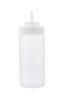 Cap 63MM 2.75X2.5 IN Polypropylene Copolymer (PPC) Natural Round For Bottle Dishwasher Safe Replacement Squeeze 12/Pack