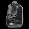 Jug & Lid Combo 1 GAL Plastic Clear Red Lid 24/Case