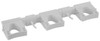 Vikan® Wall Bracket System 16.5X3.4X1.9 IN White Polypropylene (PP) & (TPE) Rubber Polyamide Hi-Flex 1/Each