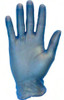 Victoria Bay Gloves Medium (MED) Blue Vinyl Powdered 1000/Case