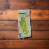 General Purpose Gloves Large (LG) Yellow 1.38MIL Rubber Latex Flock Lined 144/Case