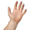 Victoria Bay Food Service Gloves Small (SM) Clear Vinyl Powder-Free 100 Count/Pack 10 Packs/Case 1000 Count/Case