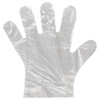 Victoria Bay Gloves Medium (MED) Clear LDPE Disposable Powder-Free 500/Pack