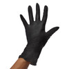 Victoria Bay General Purpose Gloves Small (SM) Black 2.5MIL Vitrile Disposable Powder-Free 100 Count/Pack 10 Packs/Case