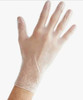 Victoria Bay Gloves Medium (MED) Clear Vinyl Disposable Powdered 100 Count/Pack 10 Packs/Case 1000 Count/Case