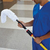 Hygen™ Dusting Wand & Duster 29 IN Microfiber White Quick Connect Flexi Wand 6/Case