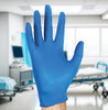 Victoria Bay Examination Gloves Medium (MED) Blue 3MIL Nitrile Disposable Powder-Free 200 Count/Box 10 Box/Case