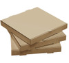 Pizza Box 8X8X1.63 IN Corrugated Cardboard Kraft/Kraft Plain B-Flute 50/Bundle