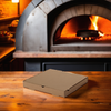 Pizza Box 16X16X1.88 IN Corrugated Cardboard Kraft/Kraft Square E-Flute Microwave Safe Oven Safe 50 Count/Bundle