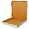 Victoria Bay Pizza Box 18X18X2 IN Corrugated Cardboard White Printed Square B-Flute 50/Bundle