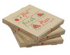 Pizza Box 28X28X2 IN Corrugated Cardboard Kraft/Kraft Stock Print C-Flute 25/Case