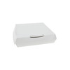 Pizza Slice Container Hinged 6.5X6.5X2 IN Paperboard White 250/Case