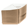 Pizza Slice Container 9.5X9X1.625 IN Kraft With Window 220/Case