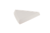 Pizza Slice Container Hinged 9X9.5 IN White 200/Case