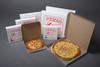 Pizza Box 8X8X1.5 IN Clay-Coated Paperboard White Plain 100/Bundle
