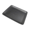 9L Meat Tray 9.25X12.31X1.19 IN Polystyrene Foam Black Rectangle Heavy 250/Bundle