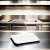 34/4S Meat Tray 7.2X9.3X0.4 IN Polystyrene Foam White Rectangle 500/Case