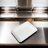 16HS Meat Tray 7.38X12.38X0.63 IN Polystyrene Foam Shallow White Heavy 250/Case
