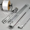 Poly Tube 3IN X1075FT Clear LDPE 4MIL With 3 IN Core Diameter 1/Roll