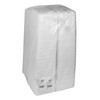 8S Supermarket Tray 10X8X0.65 IN Polystyrene Foam White Rectangle 500/Case