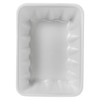 42 Meat Tray 8.63X6.31X2.39 IN Polystyrene Foam Deep White Rectangle 250/Case
