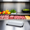 10P Meat Tray 5.5X10.75X1.18 IN Polystyrene Foam White Rectangle 500/Case