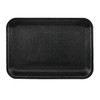 Dyne-A-Pak 4D Tray Polystyrene Foam Black 500/Case