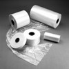 Poly Tube 18IN X2900FT Clear LDPE 1.5MIL With 3 IN Core Diameter 1/Roll