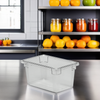 Camwear® Food Storage Box Large (LG) 12X18X9 IN Clear 6/Case