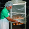 Bun Pan Rack Cover 52X80 IN Plastic 0.65MIL 50/Case