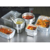 Pan Liner 1/2 Size 23X11 IN Poly Nylon Clear Shallow 1MIL Flat 100/Case