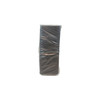 8H Meat Tray 10.6X8.3X1.2 IN 1 Compartment Polystyrene Foam Black Rectangle Heavy 400/Case