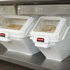 ProSave® Ingredient Bin 23.50X11.50X16.88 IN 100 Cup White PP PC Food Safe 1/Each