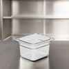 Camwear® Food Storage Container 1/6 Size 4 IN Clear PC 1/Each