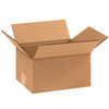 Box 9X9X6 IN Corrugated Cardboard 32ECT 25 Count/Bundle 30 Bundle/Pallet