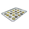 Bun Pan Baking Pan Liner 1/2 Size 12.8125X16.375 IN Quilon® Paper Parchment White GPQ 1000/Case