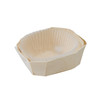 Baking Mold 4 OZ 3.7X2.6X1.5 IN Wood Natural 30 Count/Pack 10 Packs/Case 300 Count/Case