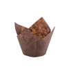 132/50 Baking Cup 1.625X2 IN Brown Tulip 2000/Case