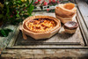 Baking Mold 4.7X1.6 IN Wood Natural Round With Liner 25 Count/Pack 4 Packs/Case 100 Count/Case