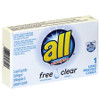 All® Free Clear Unscented Laundry Detergent 1.6 OZ Liquid 100/Case