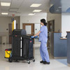 Replacement Bag 16.80X10.50X33 IN 34 GAL Black Vinyl High Capacity 4/Case