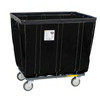 Basket Truck 38X28X36 IN 12 Bushel Blk Gray Vinyl Powder Coated Steel Hvy Dty Fully Sewn Flame Retardant Assmbld 1/Each