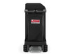 Housekeeping Cart 62.13X24X49.75 IN Black Premium 360° Adjustable Caster System 1/Each