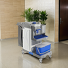 Patient Room Alpha ES Workstation 55/39 Complete Janitorial Cleaning Cart With Equodose Tank 1/Case