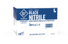 Safety Zone® Gloves Large (LG) Black 5MIL Nitrile Powder-Free 1000/Case