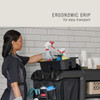 Cleaning Caddy 21.06X12.18X15.60 IN Black Ergonomic Handle 1/Each
