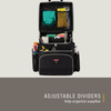 Quick Cart Large (LG) 16.5X14.5X25 IN Dark Gray Fabric Large Fixed Caster Executive 1/Case