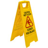Wet Floor Sign 26 IN Yellow Plastic 1/Each